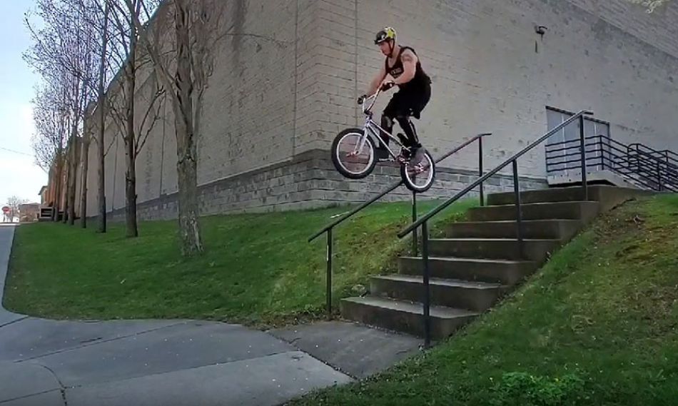 THE FIRE BMX EDIT by Mark Diamond BMX