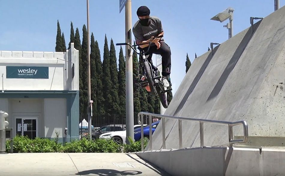 PURPLE RAIN HAZARD LITE WHEELS AND RIMS | Odyssey BMX ft. Jerome Odesa