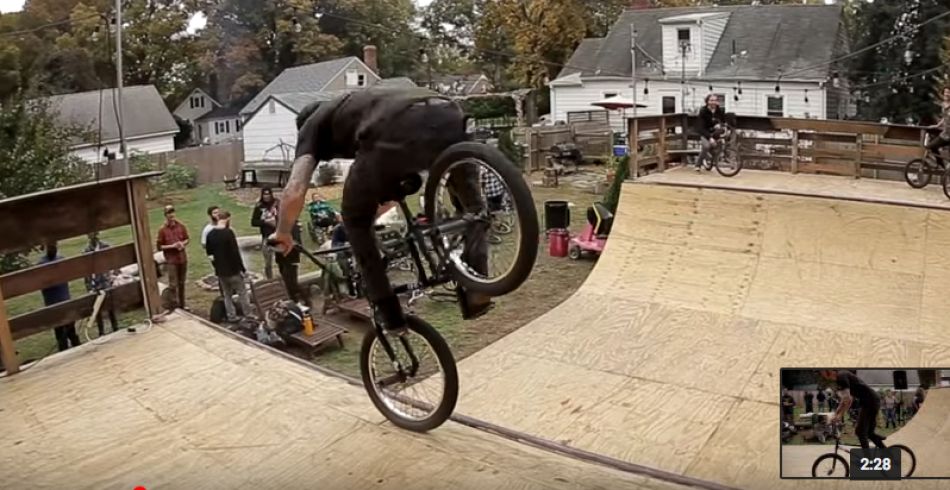 BMX= FBM= Fun Backyard Mini Ramp Fiesta