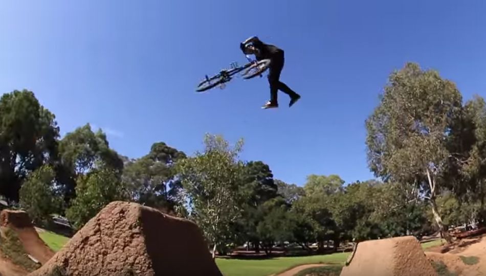 DIRT JUMPS IN THE MIDDLE OF A CITY! by Ryan Williams