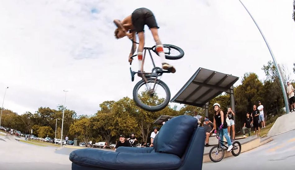 LUX RAW - Boyd Hilder&#039;s Crazy Off The Couch BMX Jam - Gold Coast Australia by LUXBMX