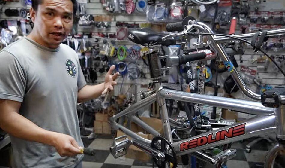 Redline BMX Restoration Hack Using Aluminum Foil!