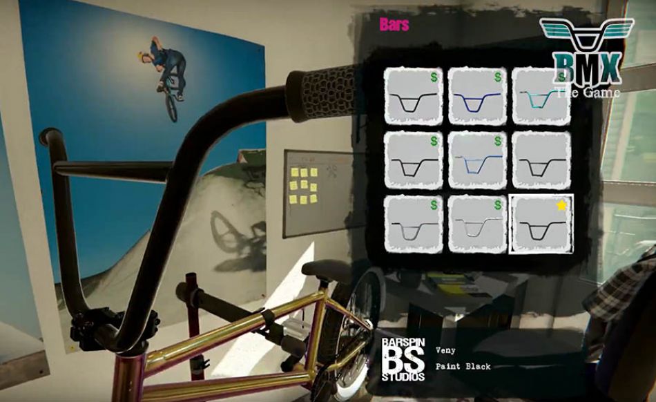 BMX The Game - Bike Editor. Arriving today!