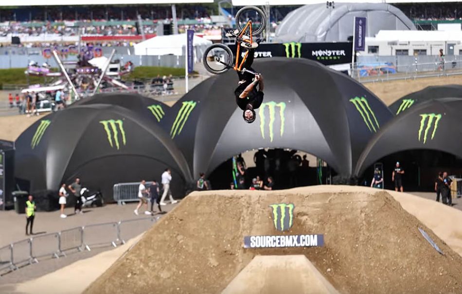 FULL SEND IN SILVERSTONE | BMX Triple Challenge - 2022 British GP by Monster Energy