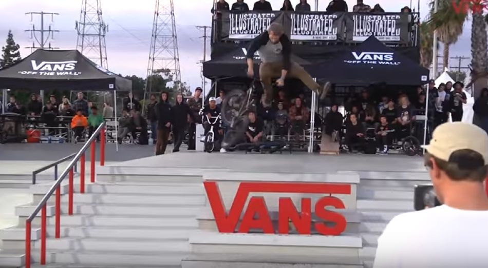 Vans BMX Street Invitational: Garrett Reynolds - 1st Place Run