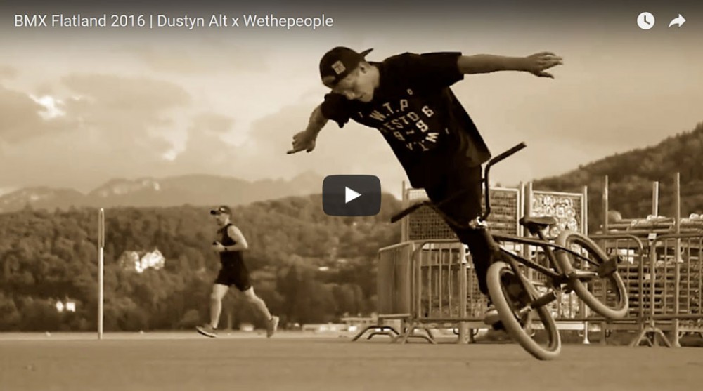 BMX Flatland 2016 | Dustyn Alt x Wethepeople