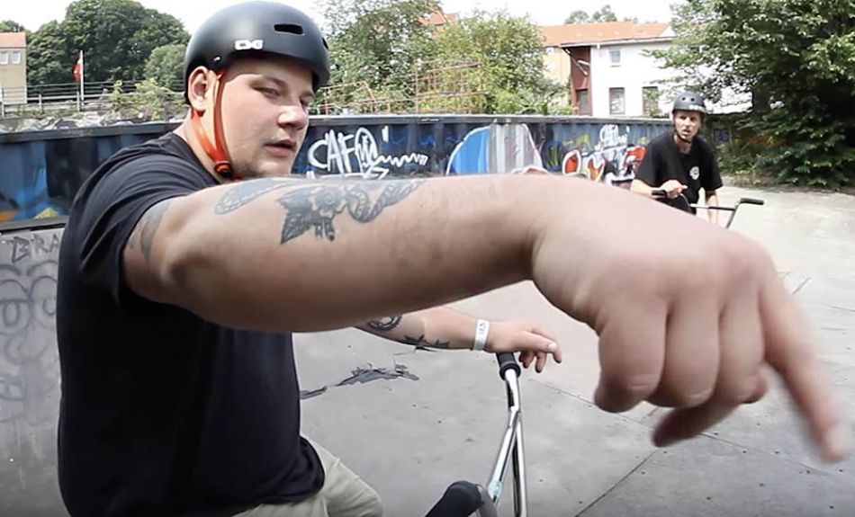 Schlachthof BMX Game of BIKE: Angelo Kurtz vs. Leon Hoppe by freedombmx