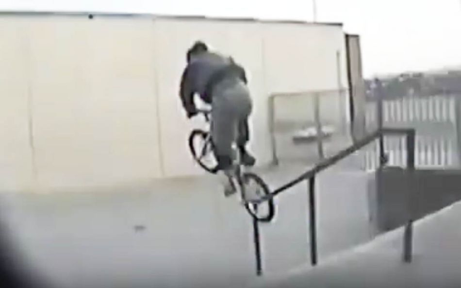 Mike Rooftop Escamilla - Poor Boy BMX Men (1996) by Mid School BMX