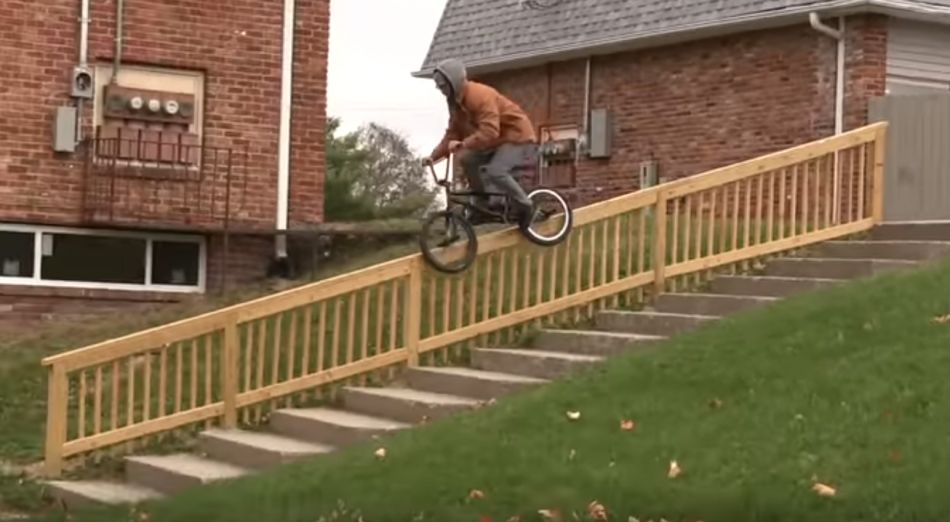 DAILY GRIND: REROUTING - TONY CHERRY FULL SECTION (BMX)