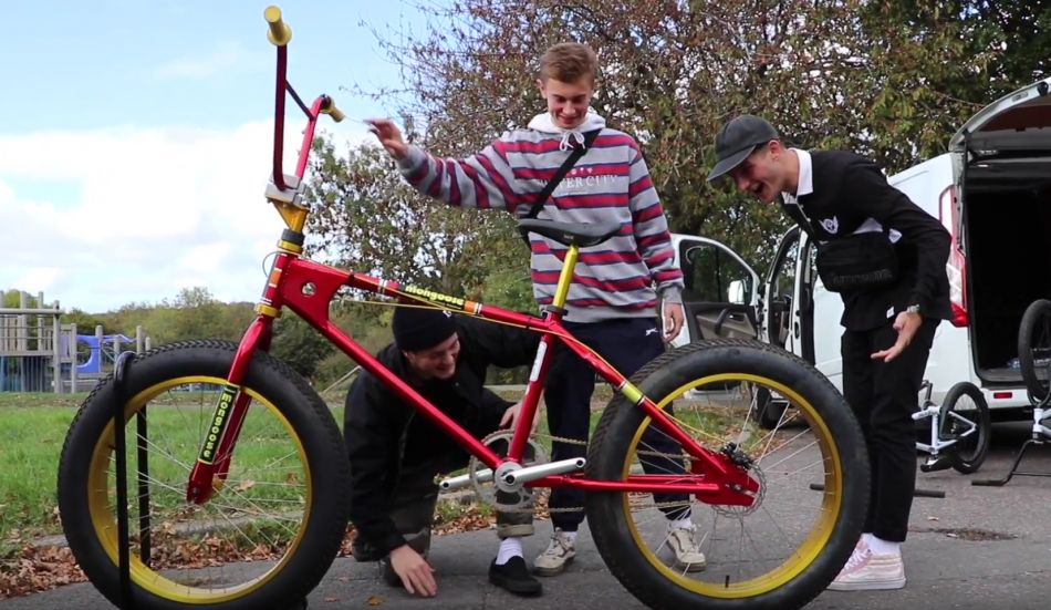 Riding A GIANT BMX by Sebastian Keep