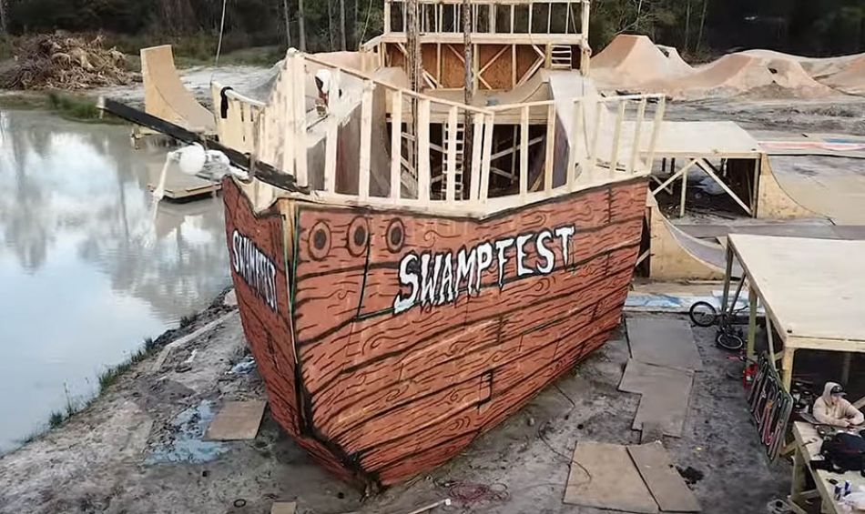 BUILDING THE WILDEST BMX SETUP FOR SWAMPFEST 2024 - DIG