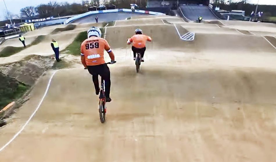 CRASH &amp; PODIUM // BMX National #1 in Nuland by Justin Kimmann