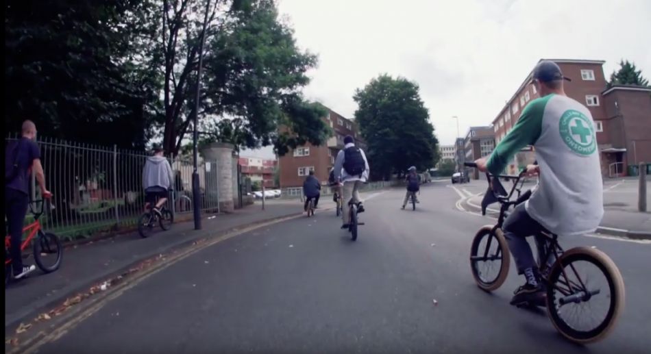 BMX Street in Bristol with Jordan Godwin, Emerson Morgan &amp; Michael Suttle by Ride UK