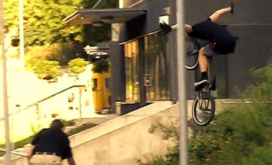 Aleksandr Tokarev and Anton Ardel [O.O?.S - NBTJ BMX DVD]  from out of style