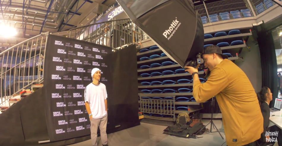 INSANE GAP GONE WRONG AT SIMPLE SESSION by Anthony Panza