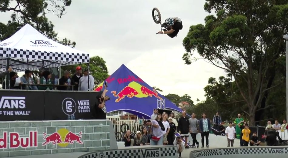 LARRY EDGAR WINS GOLD AT VANS BMX PRO CUP SYDNEY by Ride BMX