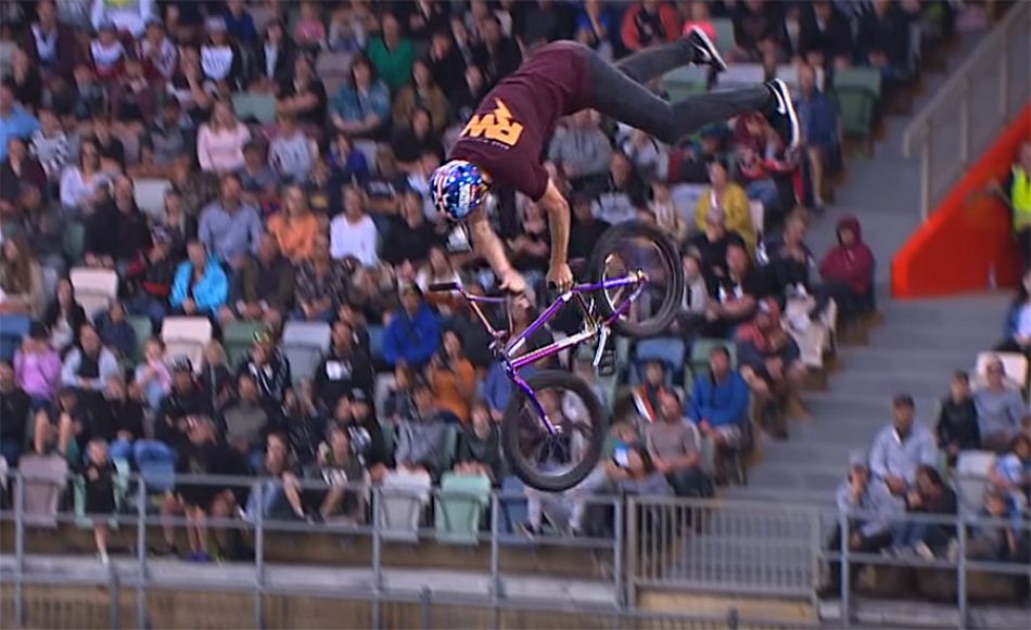 NEW WORLD FIRST BMX TRICK! by Ryan Williams
