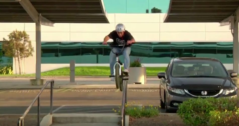 One Minute of Street Destruction with Jerimiha Miller by Vital BMX