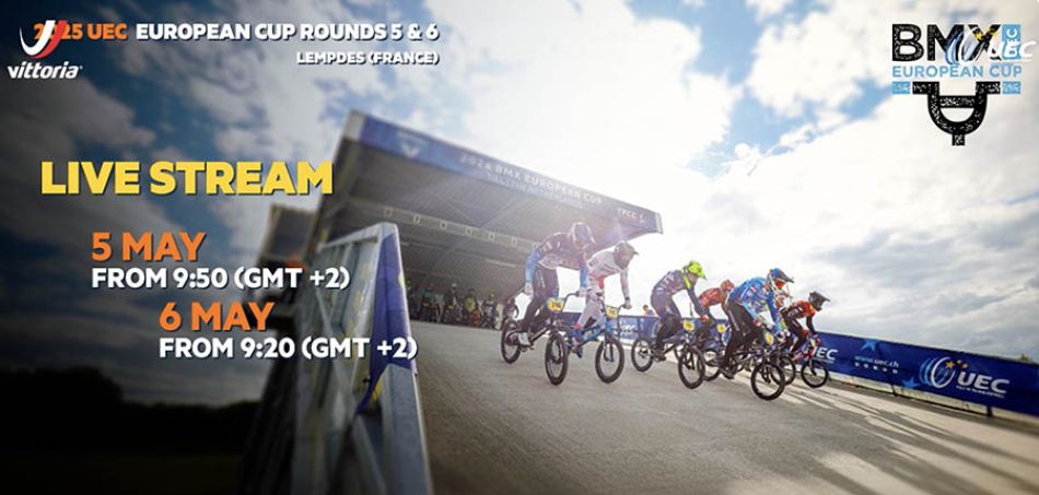Live replay 2025 UEC BMX European Cup Round 05, 10 May 2025, DAY 1
