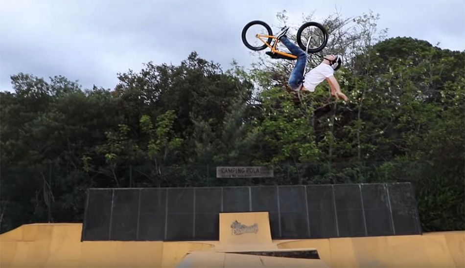 Unbelievable backflip! tall order day 2 In BMX paradise by Sebastian Keep