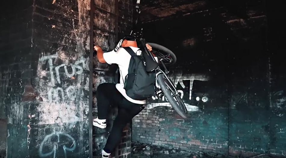RIDING BMX IN ABANDONED FACTORY by Kieran Reilly