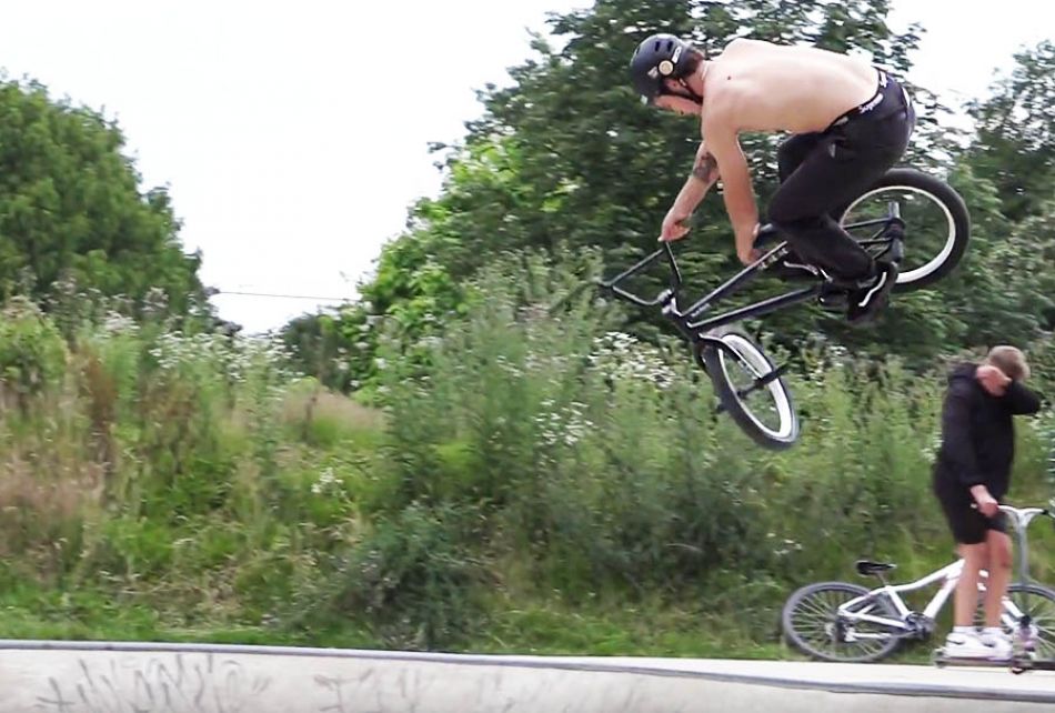 Skatepark Lindlar BMX Session feat. Kai Schulte-Lippern &amp; Fabian Bongers