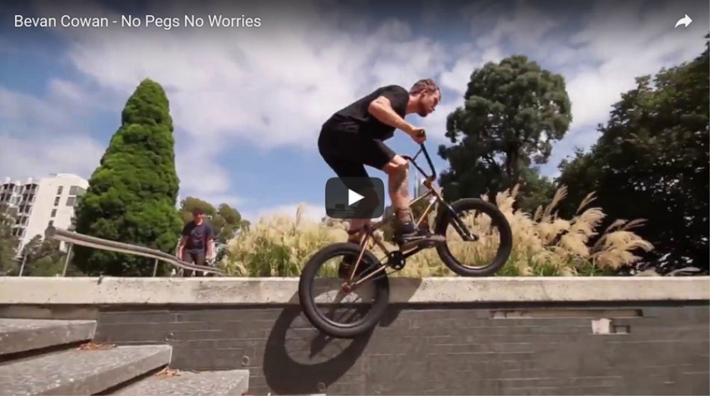 Bevan Cowan - No Pegs No Worries by sandmbikes