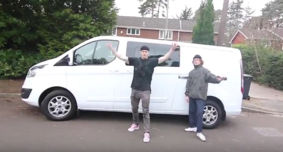 WE USED AN £18000 VAN TO RIDE BMX by Sebastian Keep