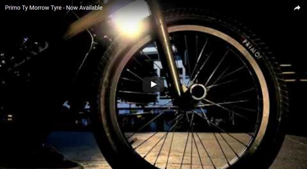 Primo Ty Morrow Tyre - Now Available by TipPlus BMX