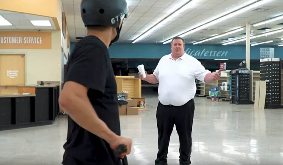 BMX IN A GROCERY STORE - TATE ROSKELLEY - GT