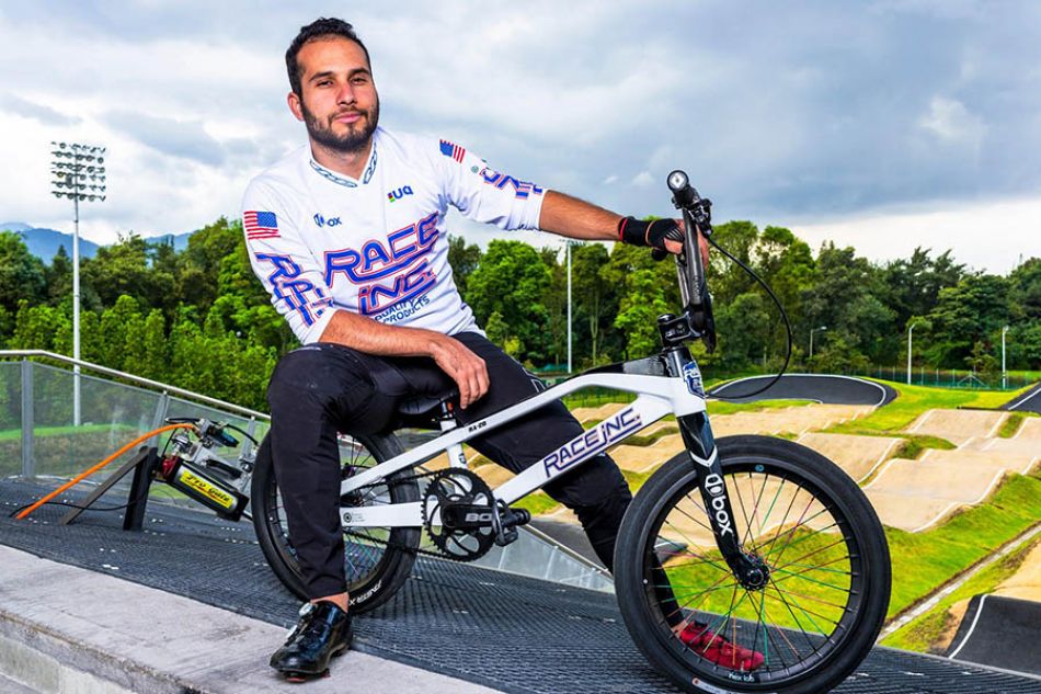 Carlos Ramirez New Race Inc. Factory Rider. By Race Inc. Quality BMX Products