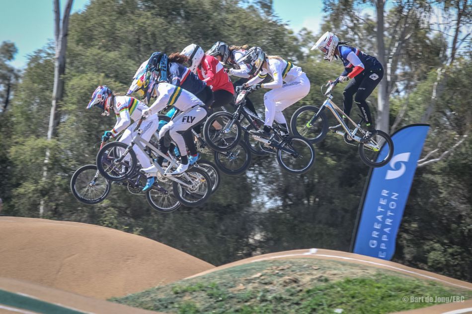 2020 UCI BMX SX World Cup Shepparton - Elite Women Final RD2 by bmxlivetv