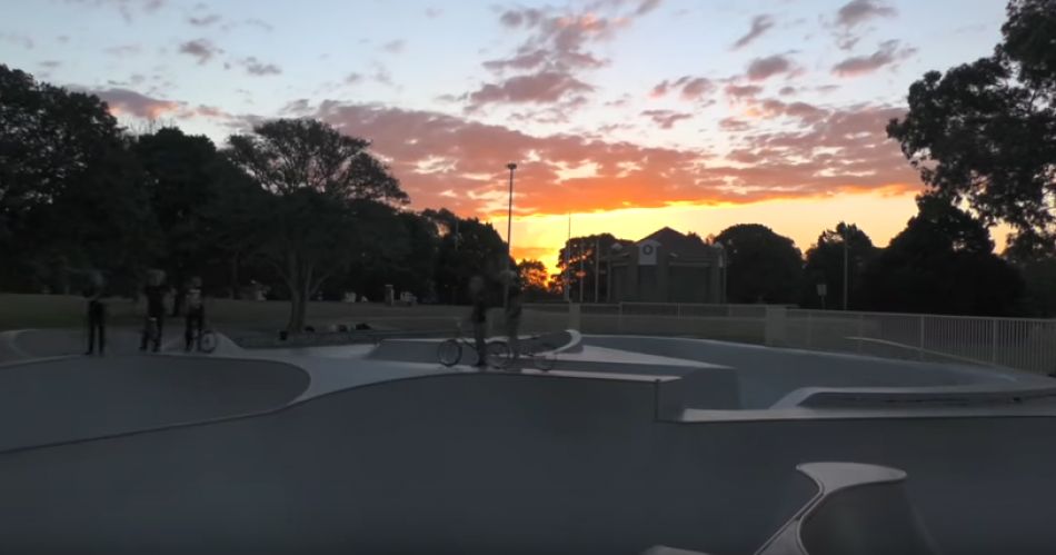 BMX - FIVE DOCK SKATEPARK - SYDNEY AUSTRALIA