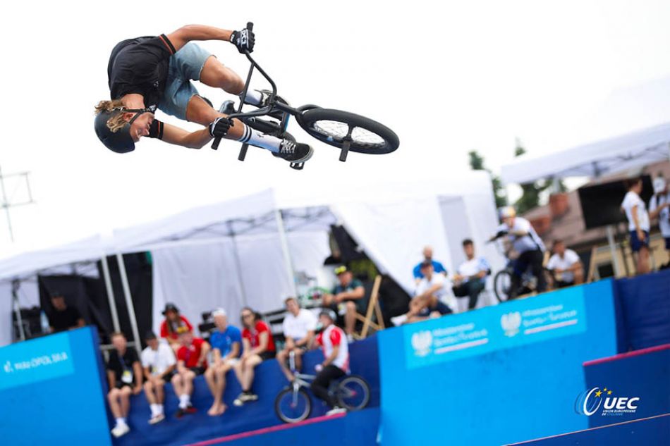 Replay European Games. BMX Park Men Qualification. Poland.