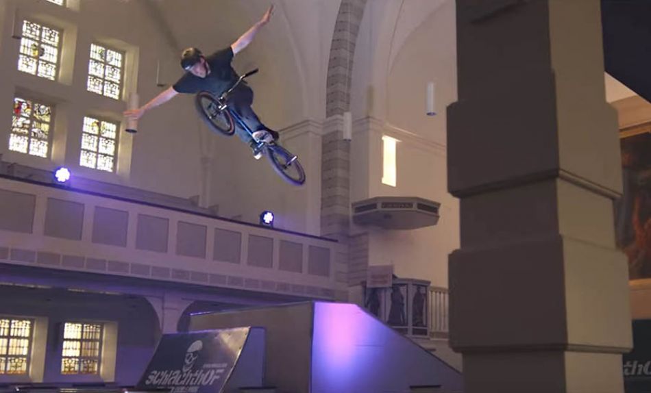 BMX in a church? Sportpiraten&#039;s Vincent Unrath by freedombmx