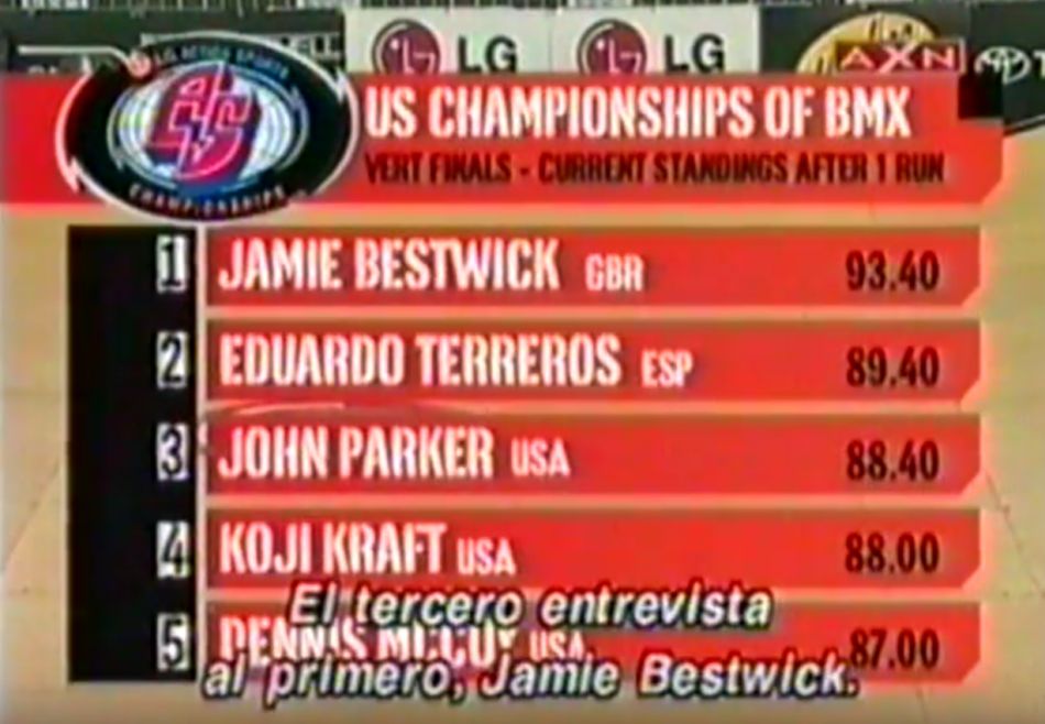 LG ACTION SPORT - US CHAMPIONSHIPS BMX (2003) - vert by Maximiliano Ruiz de Infante