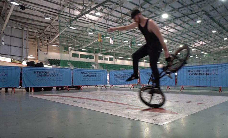 The Velodrome BMX Flatland with Matti Hemmings by Fusion Extreme