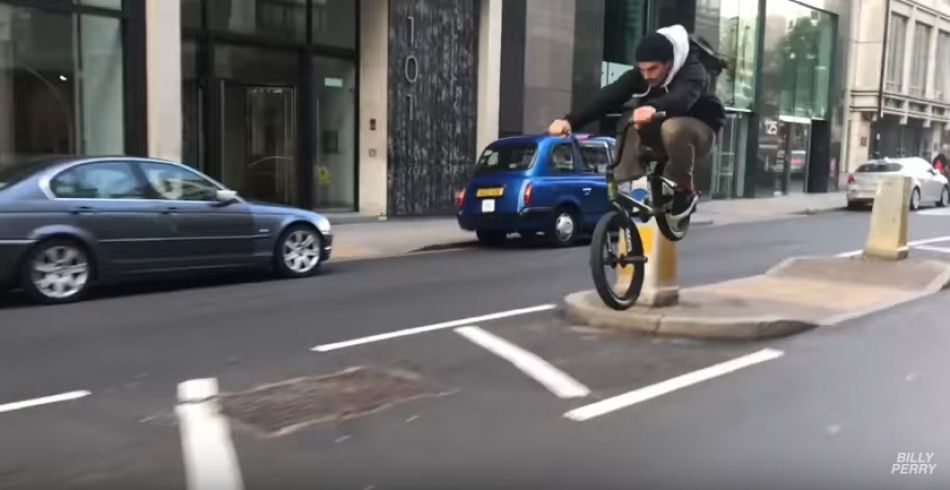 RIDING BMX in LONDON 2! by Billy Perry