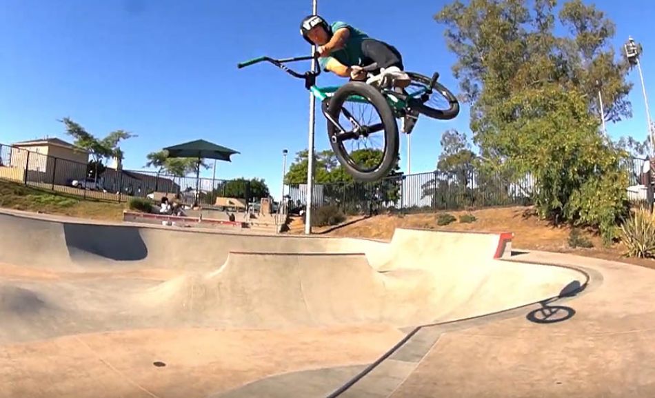 BMX - Gary Young - USL BLOW UP THE PARK BIO