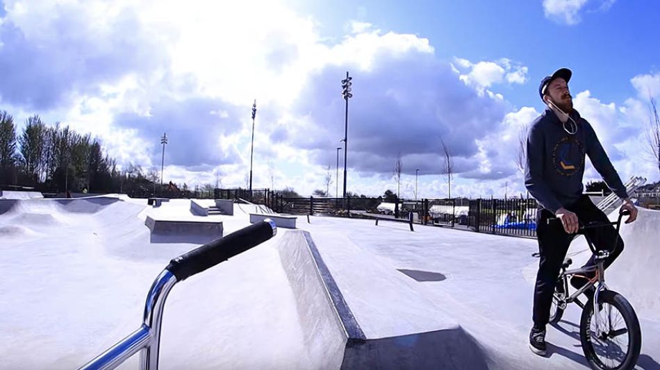 Best outdoor Skatepark in Ireland and Northern Ireland. Hendo BMX V6