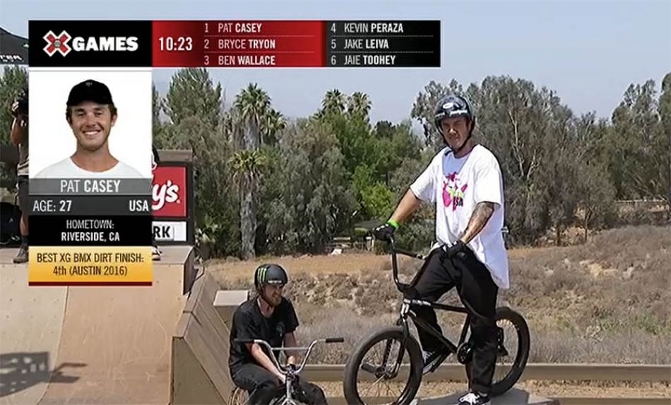 Pat Casey wins X Games DIRT
