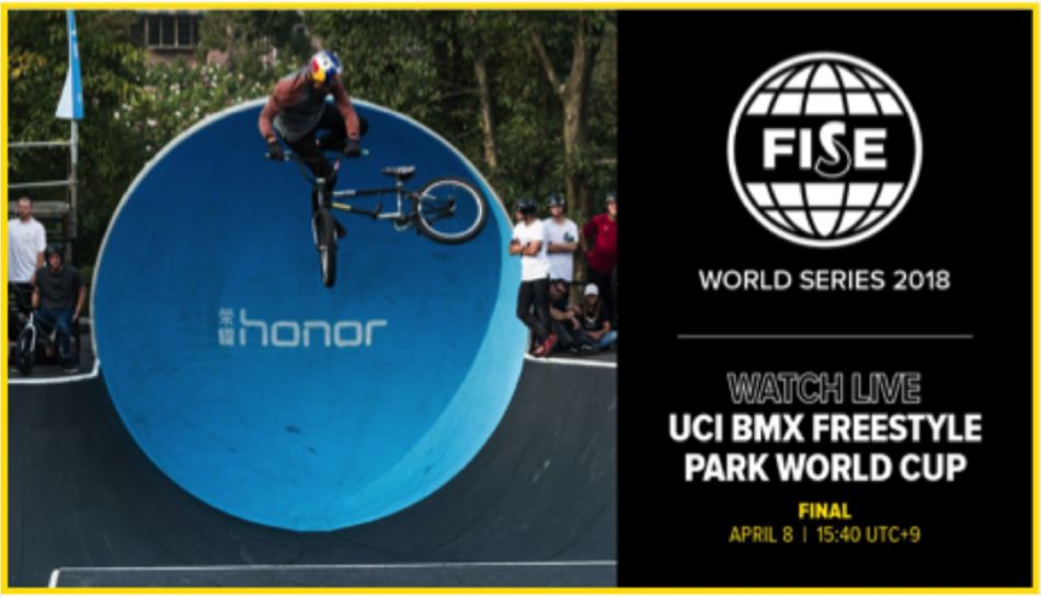 Live Feed: UCI BMX Freestyle Park World Cup Final, HIROSHIMA, JAPAN