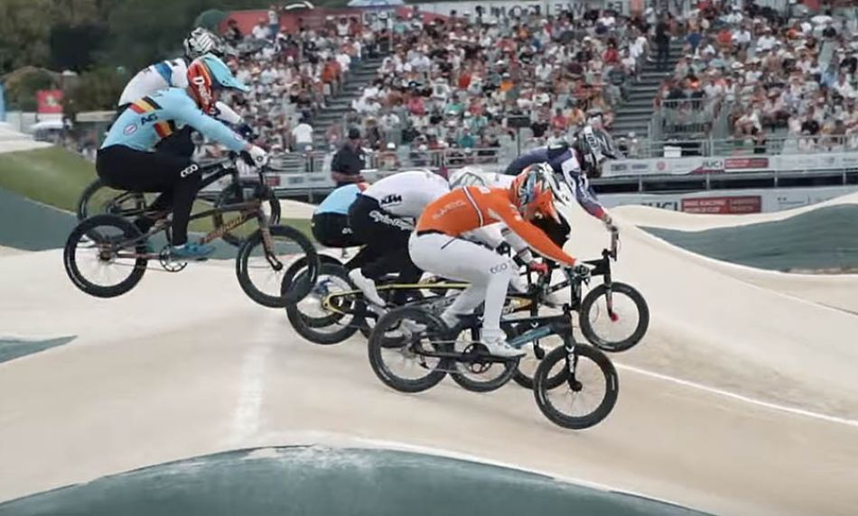 Sarrians UCI BMX World Cup with friends by Pablo Gutierrez
