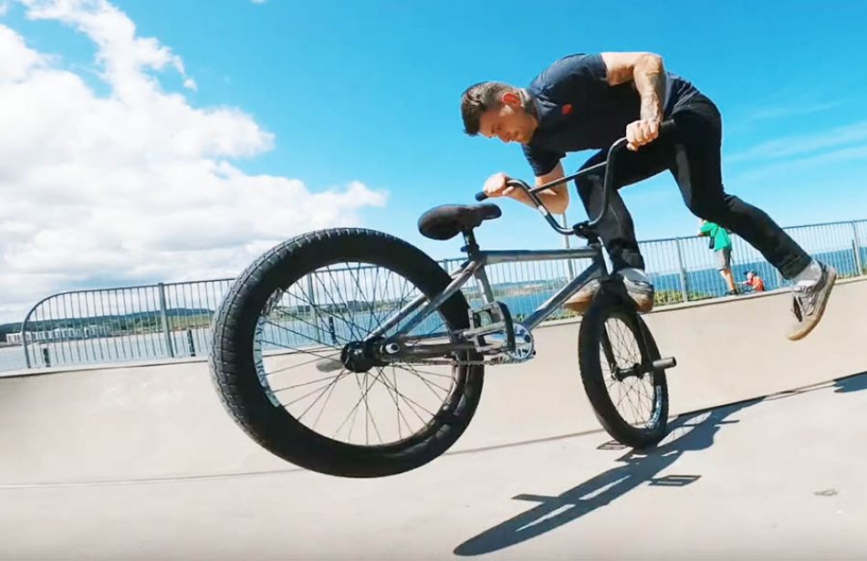 Scarborough skatepark - Jase Lewis BMX by British Bmx Rider