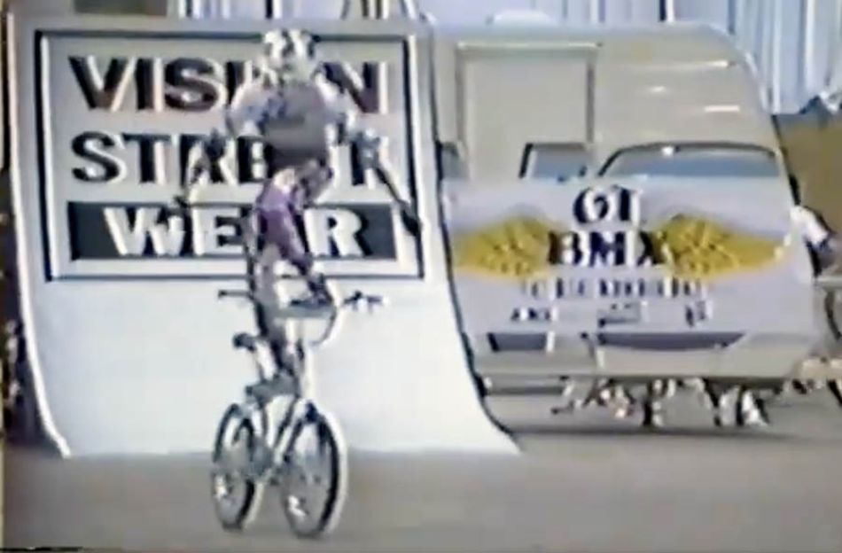 Hamid Rashidzada - BMX Freestyle - March 1988 - Portland, OR by Todd Carter