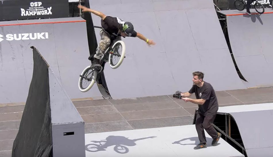 INSANE BMX Park Practice @ Ultimate X 2023 by freedombmx