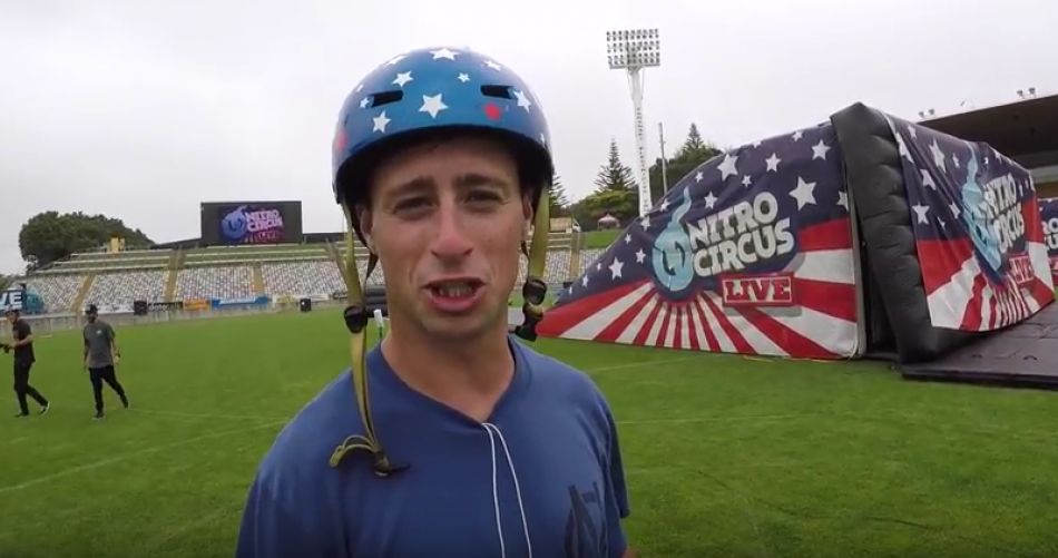 World First Frontflip Tailwhip Catch Tailwhip by Todd Meyn