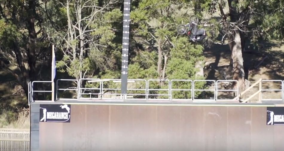 RIDING THE AUSTRALIAN MEGA RAMP! by Ryan Williams