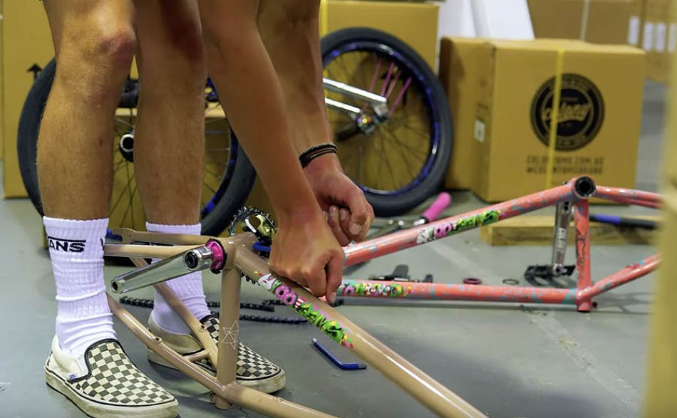 Sam Grace Sweet Tooth Bike Build - Colony BMX