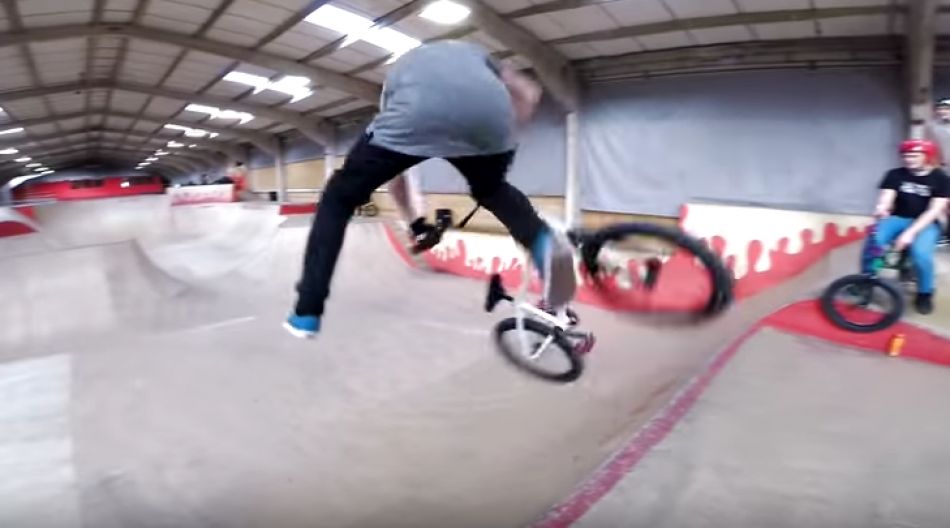 TLC BIKES - Callum Rafferty Destroys Adrenaline Alley Skatepark!